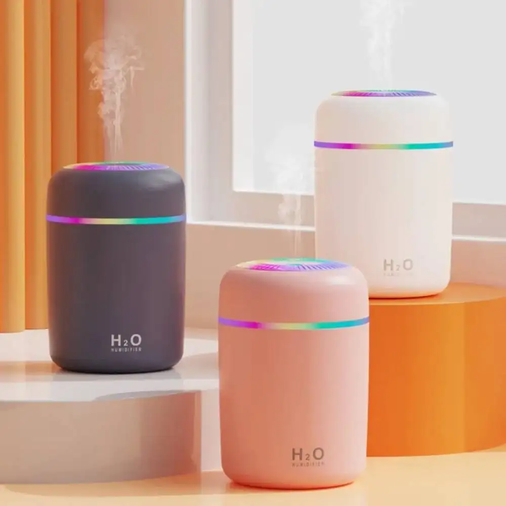 Mini Humidifier with RGB Light – 300ml | ePonnoBazar