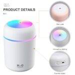 Mini Humidifier with RGB Light – 300ml | ePonnoBazar