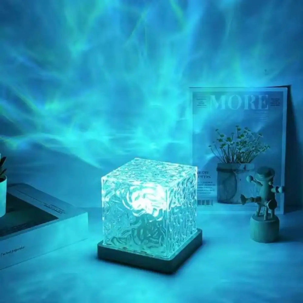 16 Colors Dynamic Water Ripple Night Lamp | ePonnoBazar