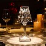 16 Colors Rechargeable Crystal Table Lamp | ePonnoBazar