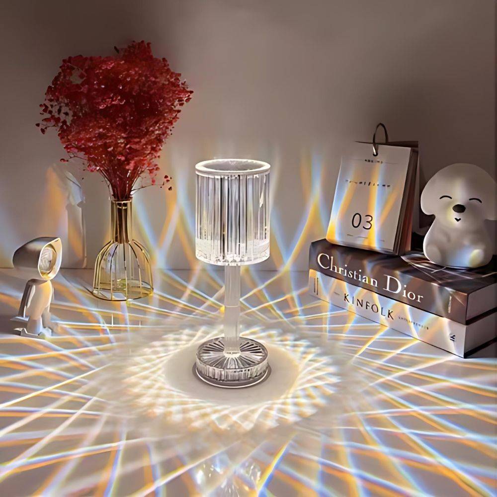 16 Colors Rechargeable Diamond Table Lamp | ePonnoBazar