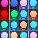 16 Colors Rechargeable Moon Lamp | ePonnoBazar
