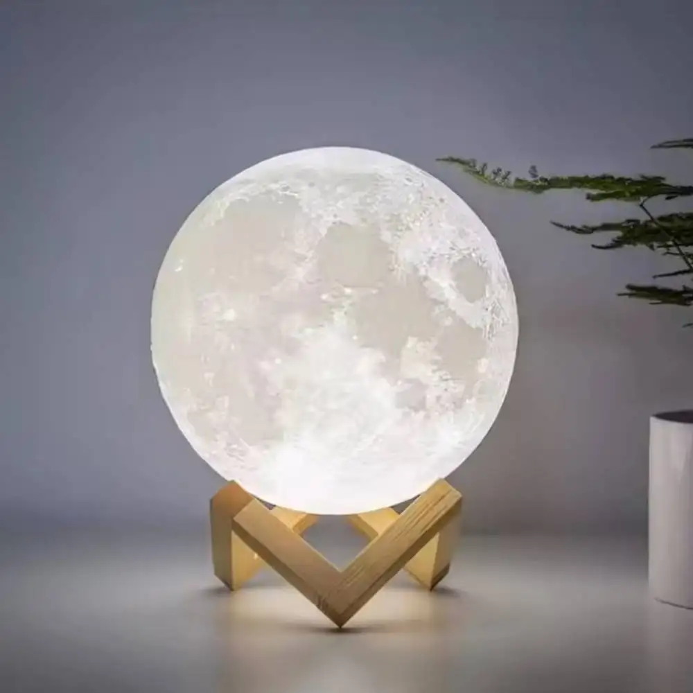 16 Colors Rechargeable Moon Lamp | ePonnoBazar