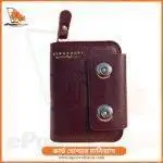 Maroon Card Holder Moneybags